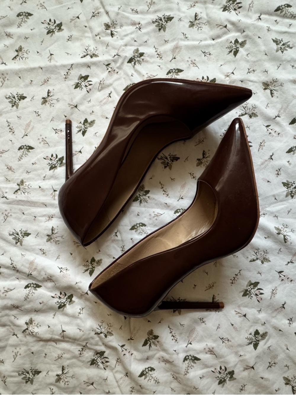 Steve Madden Congac Patent Pointed Toe Pumps